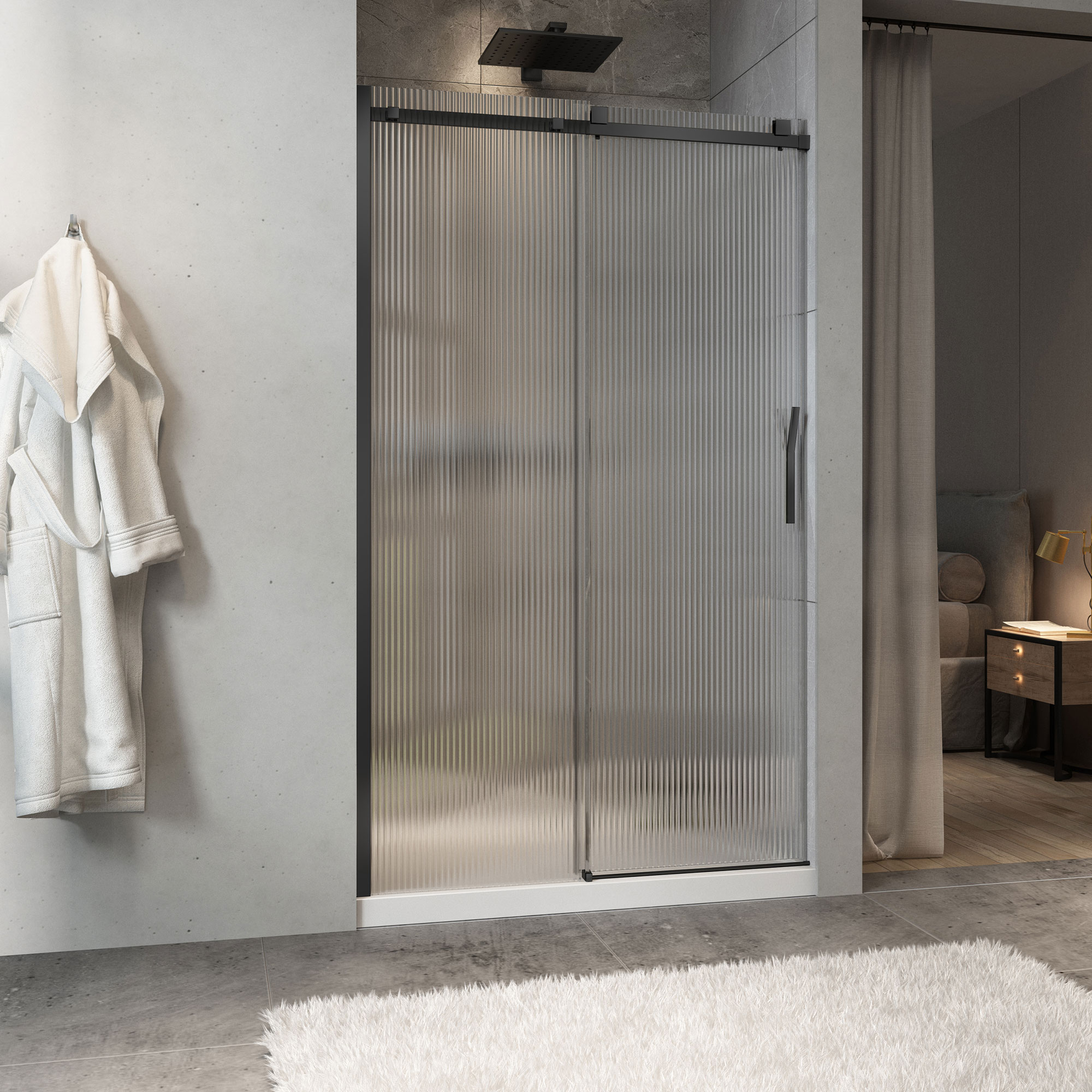 Shower door 48